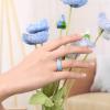 Egnaro 4/5/8 Variety Multipack Ergonomic Breathable Anniversary Rings, 6mm Wide – 2mm Thick Rubber Wedding bands women, silicone Rings Women with Half Size(SETN-Ivory Classic Blue Opal Green Sea Blue Light Pink Light Gray Black)