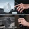 Egnaro Men’s Silicone Rings 8mm Wide 2.2mm Thick Rubber Wedding Bands, 1/4/5/6/7 Multipack of Breathable Patent-Pending Design(SETM-Arctic Ice Dark Gray Blue Gray Black)