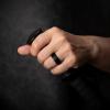 Egnaro Men’s Silicone Wedding Rings: Classic Black Style Rubber ring – Hypoallergenic for Gym/Outdoor/Gift(1/4/7 Variety Pack with Half Size)(SETB-Black)