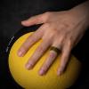 Egnaro Men’s Silicone Wedding Rings: Classic Black Style Rubber ring – Hypoallergenic for Gym/Outdoor/Gift(1/4/7 Variety Pack with Half Size)(SETQ-Olive Green)