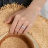 Egnaro Women’s Bridal Rings Sets, Thin and Stackable Rings Silicone Women Wedding Bands，Rubber Promise Rings for Gift, Anniversary Ring for Work Out- 2.5mm Width – 1.8mm Thick(SETD-Black Silver White Silver Glitter Light Orange Light Yellow Light Blue Light Green)