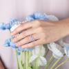 Egnaro Women’s Bridal Rings Sets, Thin and Stackable Rubber Rings Women Wedding Bands – 2.5mm Width – 1.8mm Thick(A2-Black Gray  Mist Green  Lavender  Nude  Whitepink  White  Blue)