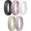 SETB9-Royal Black  Bright Peach  Princess White  Cream Beige  Cloudy Pink