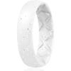 SETM4-White Silver Glitter