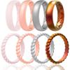 SETA8-Bright Bronze  Metallic Silver  Light Rose Gold  Pink Sand