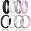 SETB4-Black  White Silver Glitter  Metallic Silver  Pink Camo