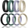SETD7-Black  Green  Cloudy Blue  Cream Beige