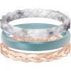 A-Peach  Metallic Blue  Marble