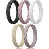 SETA4-Black  Bright Peach  White  Cream Beige  Gray Pink