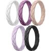 SETA7-Black  Orchid Haze  White  Light Pink  Light Purple