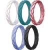 SETA8-Light Purple-Blue  Emerald Green  Black  Peal White  Sparkle Rose