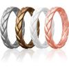 SETB4-Silver  Bronze  White  Rose Gold