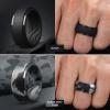 Egnaro Men’s Silicone Rings 10mm Wide 2.5mm Thick, Rubber Wedding Bands with Inner Arc Ergonomic Breathable Design, 1/4/5/7 Variety Multipack(SETC-Silver Dark Silver Black Gray Camo Black)
