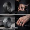 Egnaro Men’s Silicone Rings 10mm Wide 2.5mm Thick, Rubber Wedding Bands with Inner Arc Ergonomic Breathable Design, 1/4/5/7 Variety Multipack(SETN-Black Black Gray Twilight Blue Olive Green)