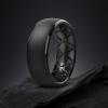 Egnaro Men’s Silicone Wedding Rings: 1/4/6/7 Multipack Rubber Wedding Bands with Inner Arc Ergonomic Breathable Design for Gym/Outdoor/Gift(SETA3-Black Black Black Black)