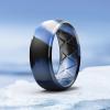 Egnaro Men’s Silicone Wedding Rings: 1/4/6/7 Multipack Rubber Wedding Bands with Inner Arc Ergonomic Breathable Design for Gym/Outdoor/Gift(SETC7-Navy Camo)