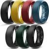 SETB3-Black Muted Yellow Crimson Deep Blue Black Gray Pine Green Black