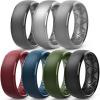 SETC4-Black Gray Silver Dark Gray Dark Foliage Green Maroon Twilight Blue Black