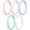 SETA-Nude Whitepink Opal Green Sky Blue Pearl White