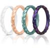 SETB-White Peach Gold Metallic Green Galaxy