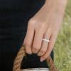 Egnaro Silicone Wedding Ring for Women,Thin and Stackble Braided Rubber Wedding Bands,No-Toxic,Skin Safe(D ( 8 Rings )-Bronze Metallic Silver Rose Gold Light Rose Gold Pink Sand Marble White)