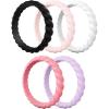 E33-Soft Pink  Faint Red  Lilac Purple  Black  White