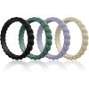 E5-Black  Green  Cloudy Blue  Cream Beige