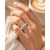 Egnaro Silicone Ring with Copper Alloy Butterfly, Flexible Rubber Wedding Band Women, Alternative to Traditional Metal Rings, Ideal for Yoga, Travel, Work, Daily Wear, Gift for Her(PACK C: White / Metal Butterfly – Silver)